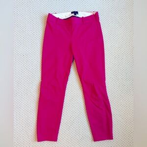 J. Crew Minnie Pant • Fuchsia • Size 0